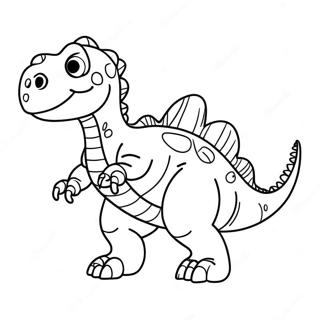 Pagina Para Colorir De Dinossauro Hibrido 52296-43500