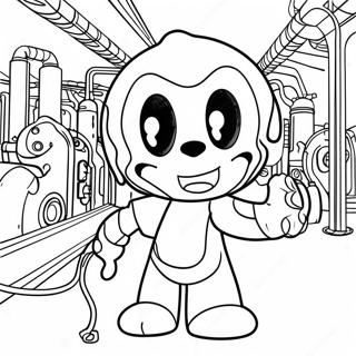 Pagina Para Colorir Bendy Em Uma Fabrica Assustadora 52427-43611