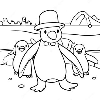 Pagina Para Colorir Aventureiro Sr Popper Com Pinguins 52557-43714