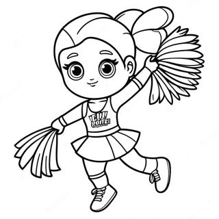 Pagina Para Colorir Cheerleader Lol 52566-43718