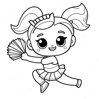 Pagina Para Colorir Cheerleader Lol 52566-43720