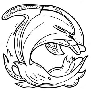 Pagina Para Colorir Do Logo Dos Miami Dolphins 5262-4220