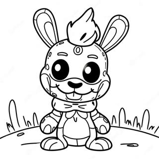 Pagina Para Colorir Do Springtrap Em Uma Pose Assustadora 52647-43787