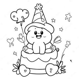 Pagina Para Colorir De Tia Feliz Aniversario Fofa 52697-43830