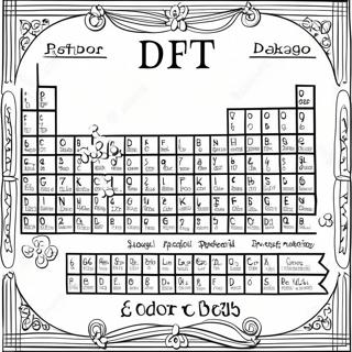 Pagina Para Colorir Da Tabela Periodica 52716-43852