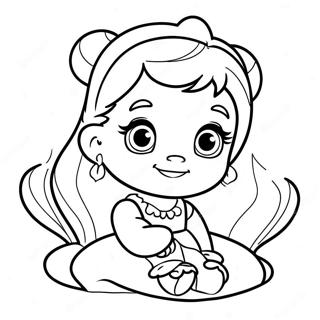 Pagina Para Colorir Da Princesa Disney Bebe 5272-4226