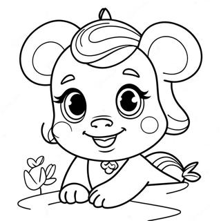 Pagina Para Colorir Da Princesa Disney Bebe 5272-4228