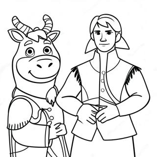 Pagina Para Colorir Do Kristoff E Sven 52786-43898