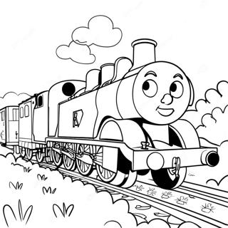 Pagina Para Colorir Do Thomas E Seus Amigos Edward 52976-44043