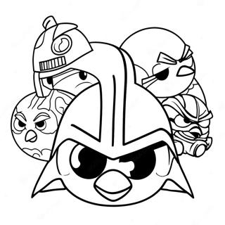 Angry Birds Star Wars Para Colorir 53176-44215