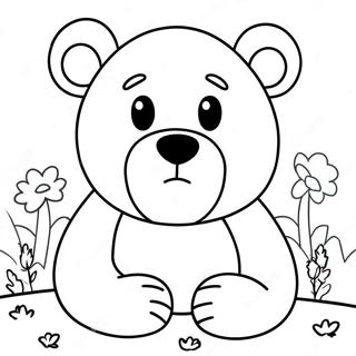 Pagina Para Colorir Do Urso Pedindo Desculpas 53217-44232