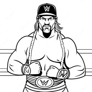 Pagina Para Colorir Da Wwe Editavel 53236-44250