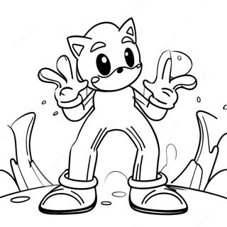 Sonic Mundo Perdido Páginas Para Colorir