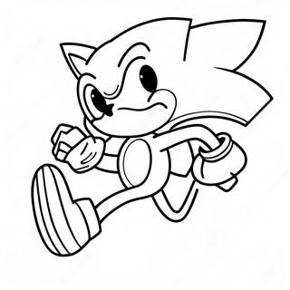 Pagina Para Colorir Sonic Correndo Rapido 53308-44307