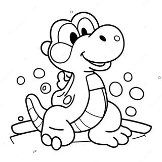 Pagina Para Colorir Do Mundo Criado Do Yoshi 53357-44338