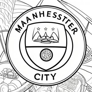 Pagina Para Colorir Do Logo Do Manchester City 53387-44359