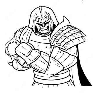 Pagina Para Colorir Do Shredder Em Acao 53408-44377