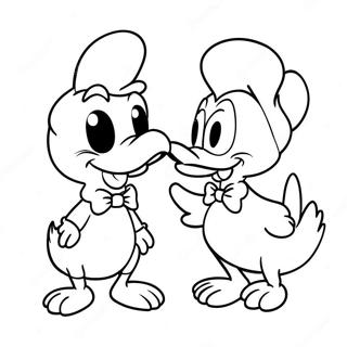 Pagina Para Colorir Donald E Margarida Pato 53458-44411