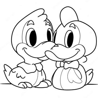 Pagina Para Colorir Donald E Margarida Pato 53458-44412