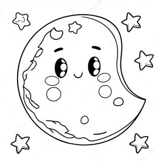 Pagina Para Colorir Lua E Estrelas 53508-44452