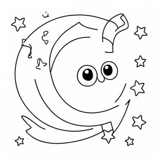 Pagina Para Colorir Lua E Estrelas 53508-44605