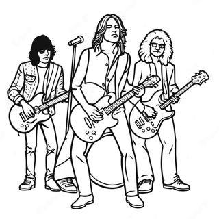 Pagina Para Colorir De Banda De Rock Classico 53539-44631