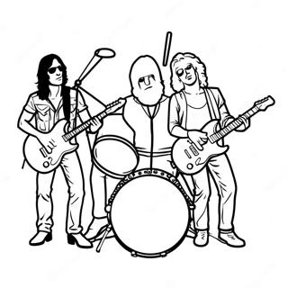 Pagina Para Colorir De Banda De Rock Classico 53539-44632