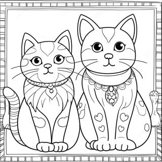 Pagina Para Colorir De Gatos 53588-44518