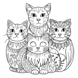 Pagina Para Colorir De Gatos 53588-44519