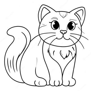 Pagina Para Colorir De Gatos 53588-44520