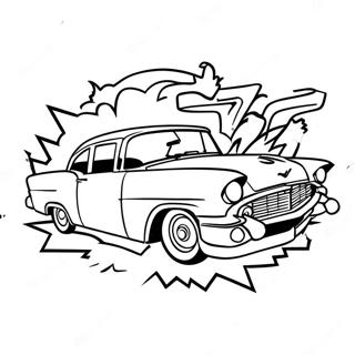 Pagina Para Colorir Do Carro Grease Lightning 53619-44540