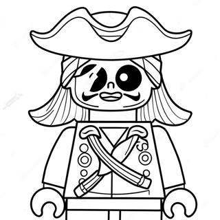 Pagina Para Colorir Do Capitao Pirata Lego 53629-44547