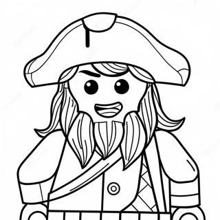 Pagina Para Colorir Do Capitao Pirata Lego 53629-44548