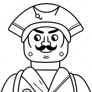 Pagina Para Colorir Do Capitao Pirata Lego 53629 44704