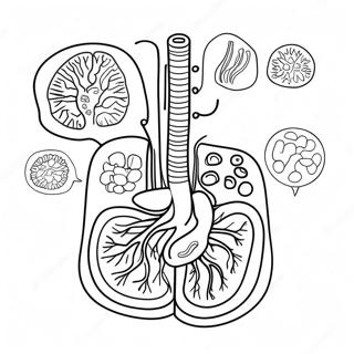 Pagina Para Colorir Do Diagrama Do Sistema Digestivo 53638-44555