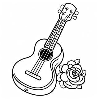 Pagina Para Colorir De Ukulele 53688-44750