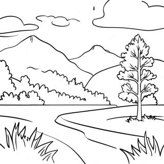 Pagina Para Colorir De Paisagem De Vermont 53698-44758