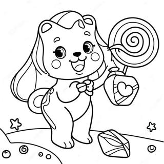 Pagina Para Colorir De Doces Lisa Frank 53718-44780