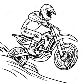 Pagina Para Colorir De Corrida De Moto De Terra Honda 53738-44786