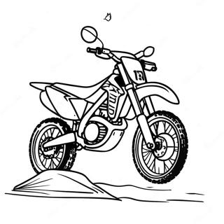 Pagina Para Colorir De Corrida De Moto De Terra Honda 53738-44788