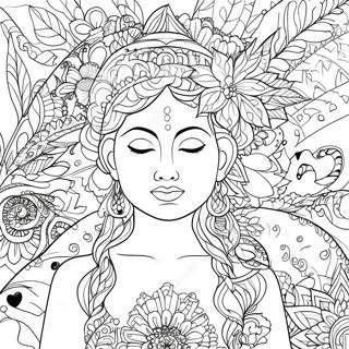 Pagina Para Colorir De Arte Terapia De Mindfulness 53758-44808