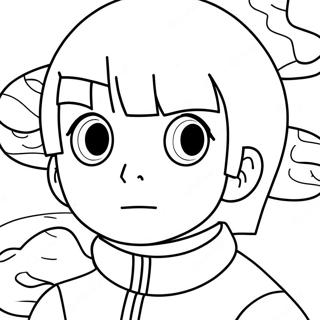 Pagina Para Colorir Do Rock Lee 53778-44818