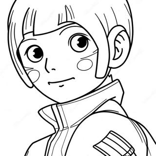 Pagina Para Colorir Do Rock Lee 53778-44820