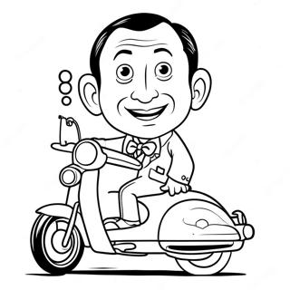 Pagina Para Colorir Do Pee Wee Herman 53828-44854