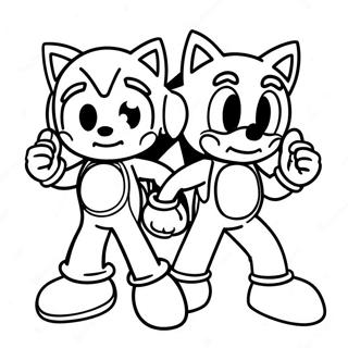 Pagina Para Colorir Do Sonic E Mario 5382-4306