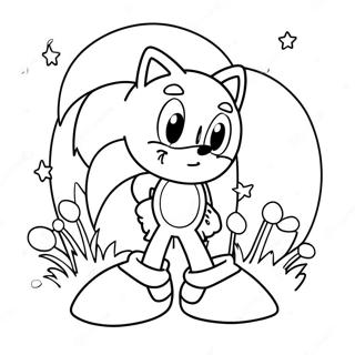 Sonic Páscoa Páginas Para Colorir