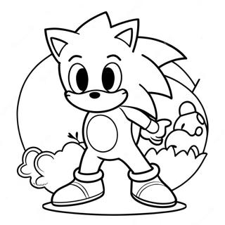 Pagina Para Colorir Do Sonic Na Pascoa 53848-44876