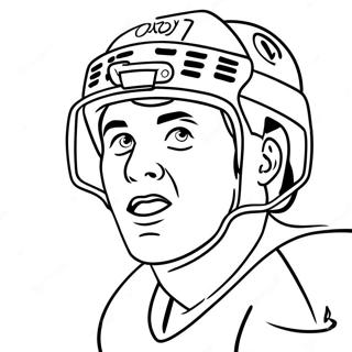 Connor Mcdavid Páginas Para Colorir