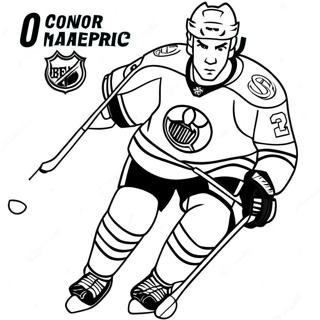 Pagina Para Colorir Do Connor Mcdavid 53868-44904