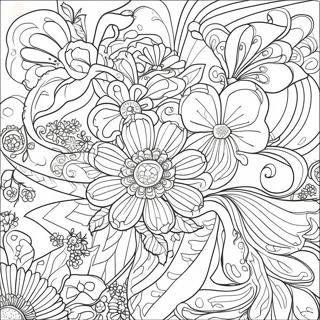 Pagina Para Colorir De Design Floral Art Nouveau 53938-44955